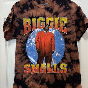 & Other Stories Brown Tie-Dye Graphic Tee